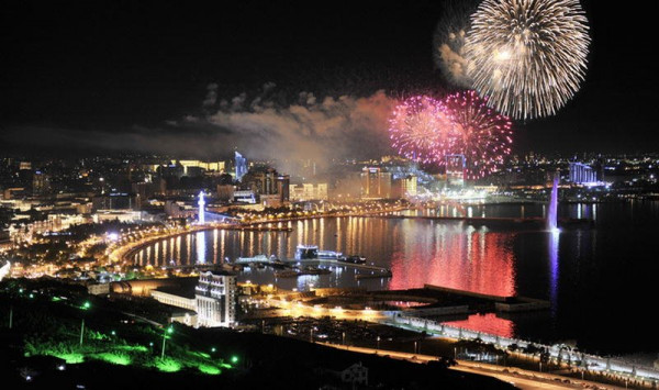 Celebrating New Year in Baku